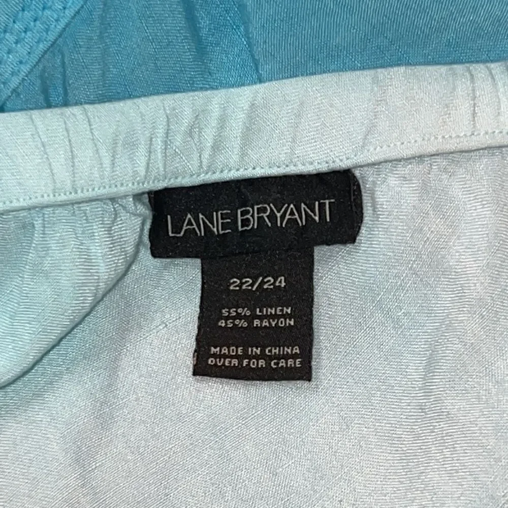 Lane Bryant Blue Plus Size Flowing Skirt. Size 22/24